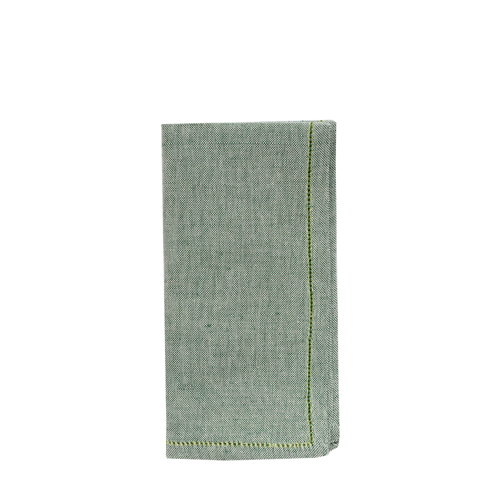dark green napkin