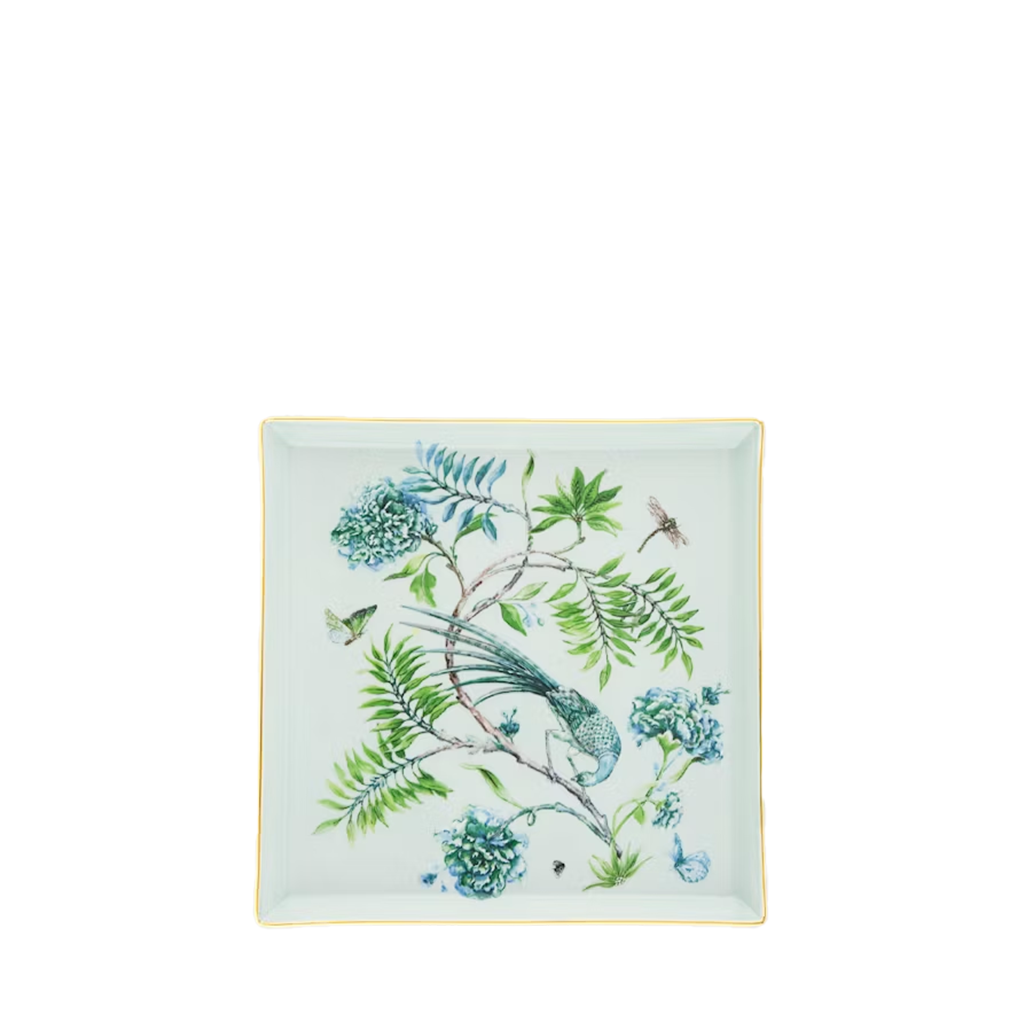 square tray with detailing