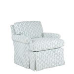 Miramar Swivel Chair, Jade
