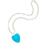 Turquoise Love Necklace