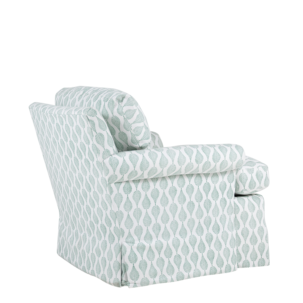 Miramar Swivel Chair, Jade