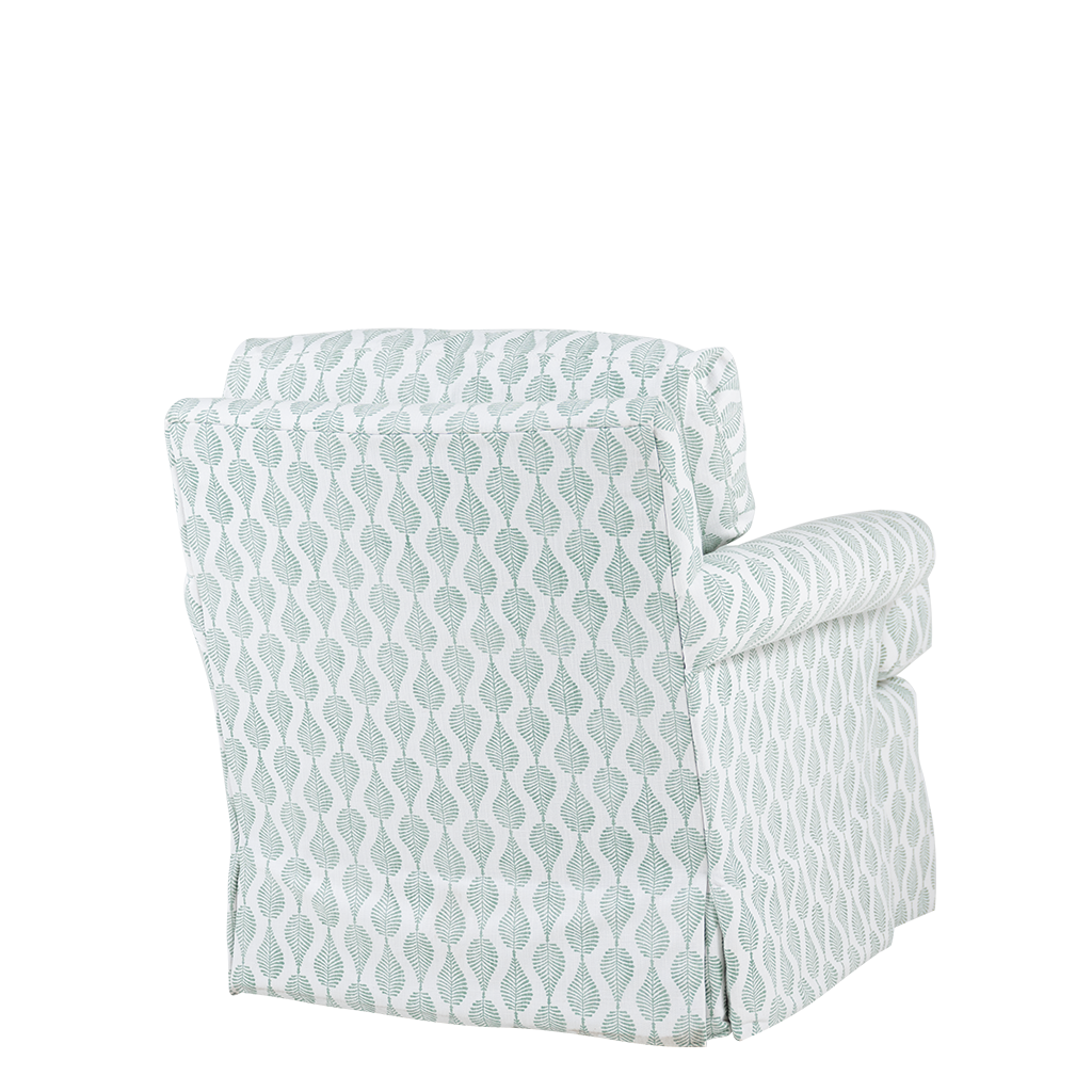 Miramar Swivel Chair, Jade