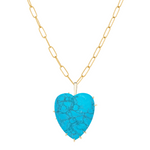 Turquoise Love Necklace