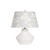 scavo lamp with floral shade