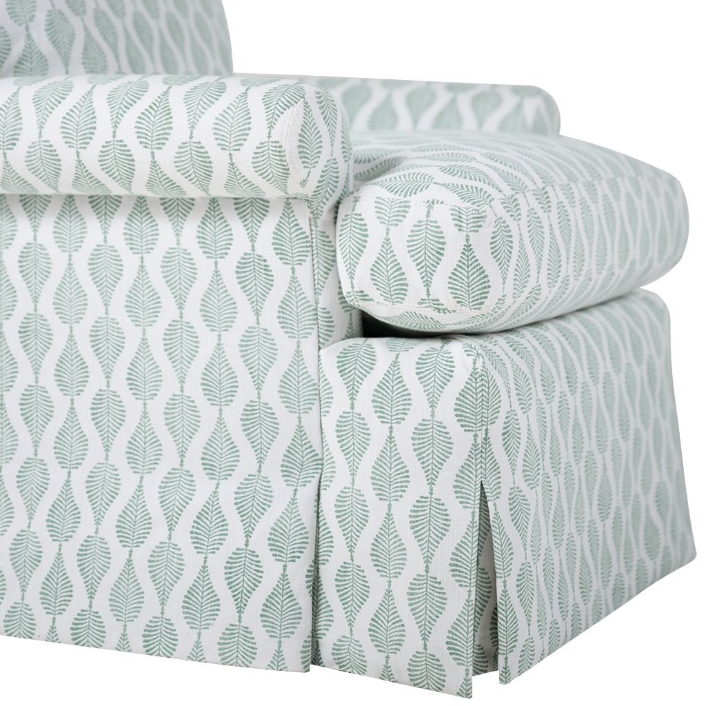 Miramar Swivel Chair, Jade