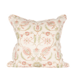 Green and pink pillow