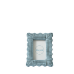Decorative blue frame with 'blue print' branding on a white background
