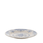 cobalt floral dinner plate