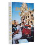 Dolce Vita book with photograph of the Colosseum in Rome.