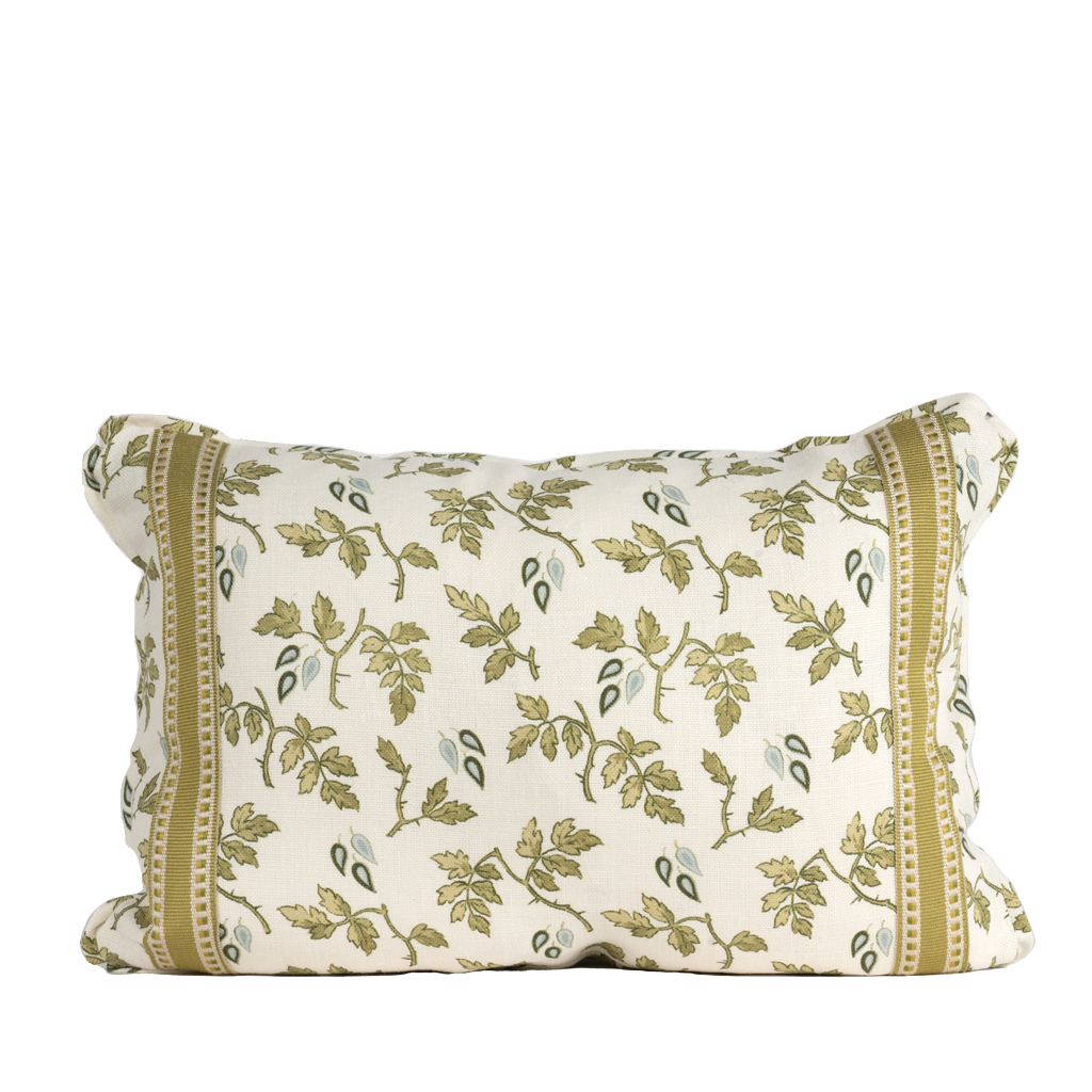 falling leaves lumbar pillow