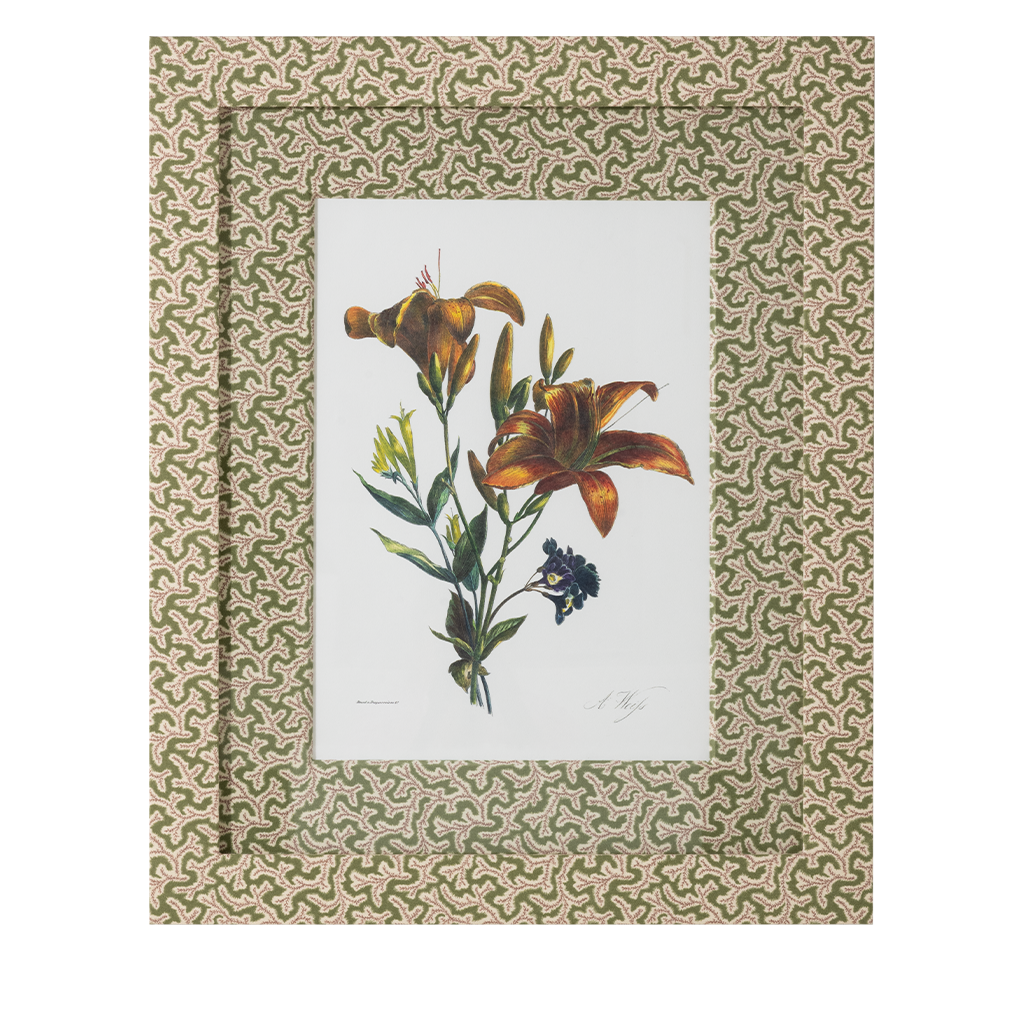 Lilies on Green Dulcie