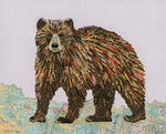 Image of bearington print made of mixed media