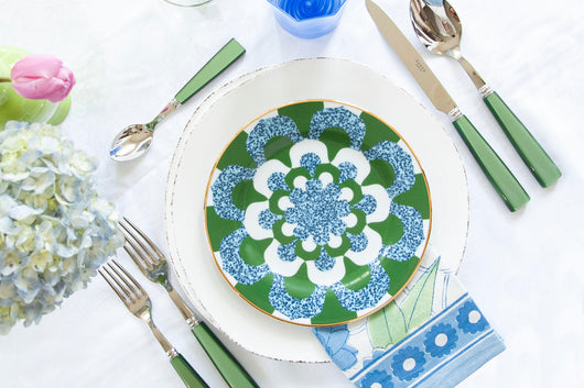 Mosaico Blue Table Setting Image