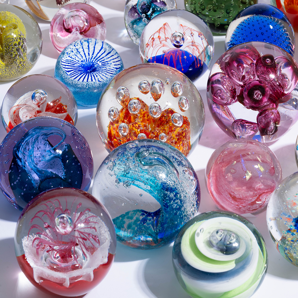 Blue Crush Paperweight