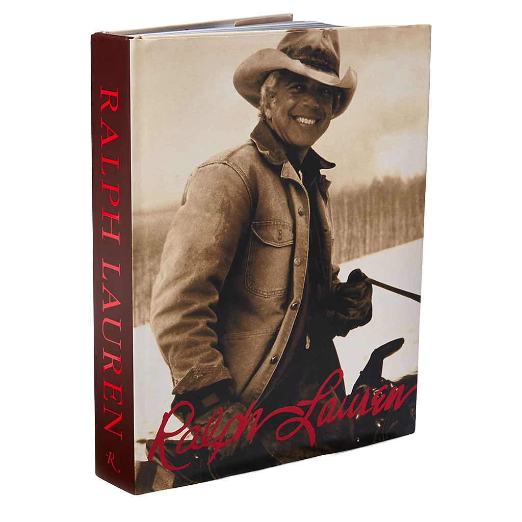 Ralph Lauren book with a cowboy-themed cover