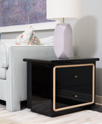 lifestyle image of lou lou side table