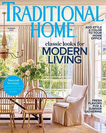 traditional home blue print