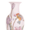 Pink Bird Floral Vase