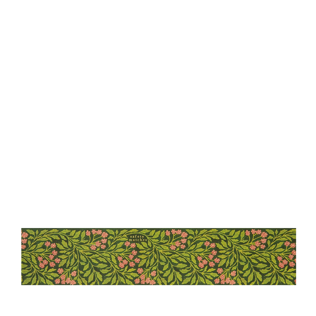 Green Flora Long Matchbox