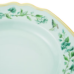 close up image of soup plate