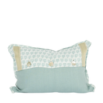 back of floral lumbar pillow