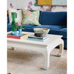 Pink and Green Chinoiserie Pillow