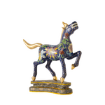 Cloisonne Horse, Azure