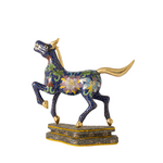 Cloisonne Horse, Azure