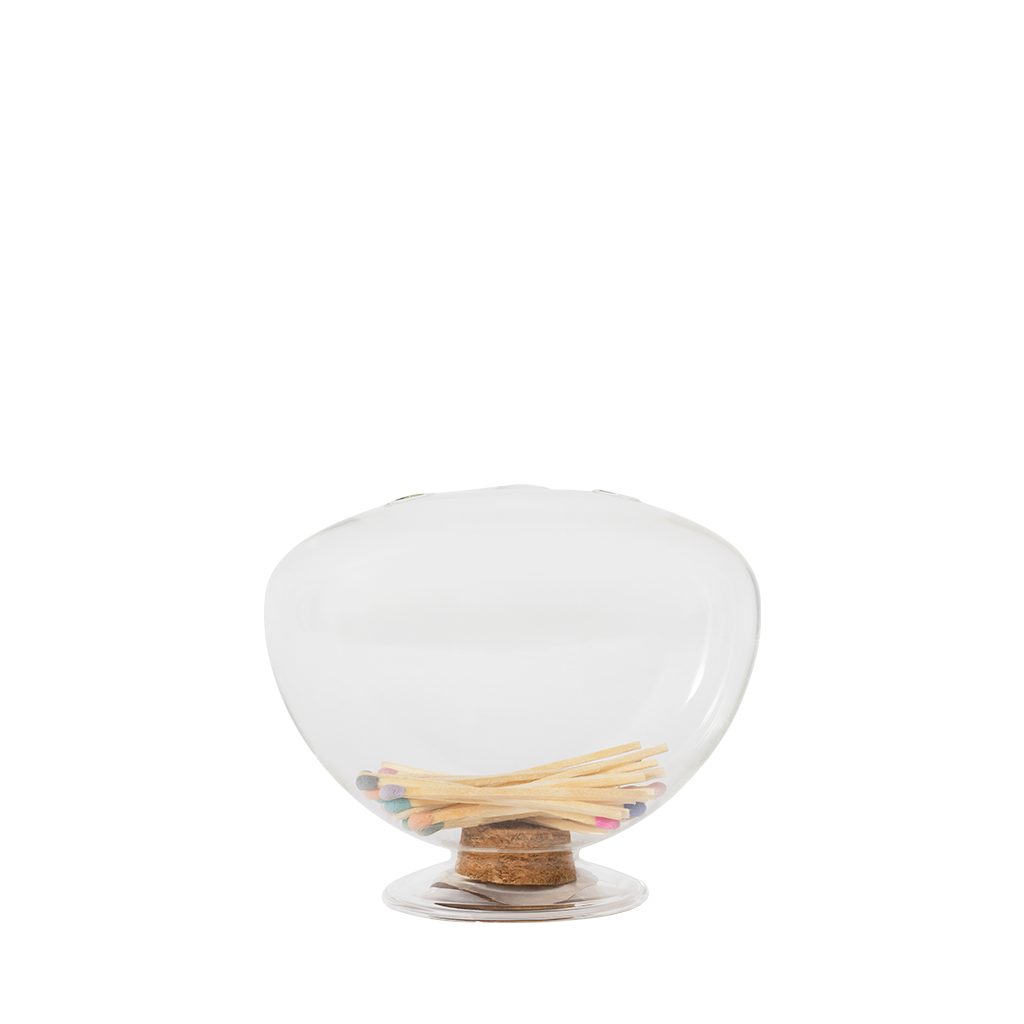 Glass Match Cloche