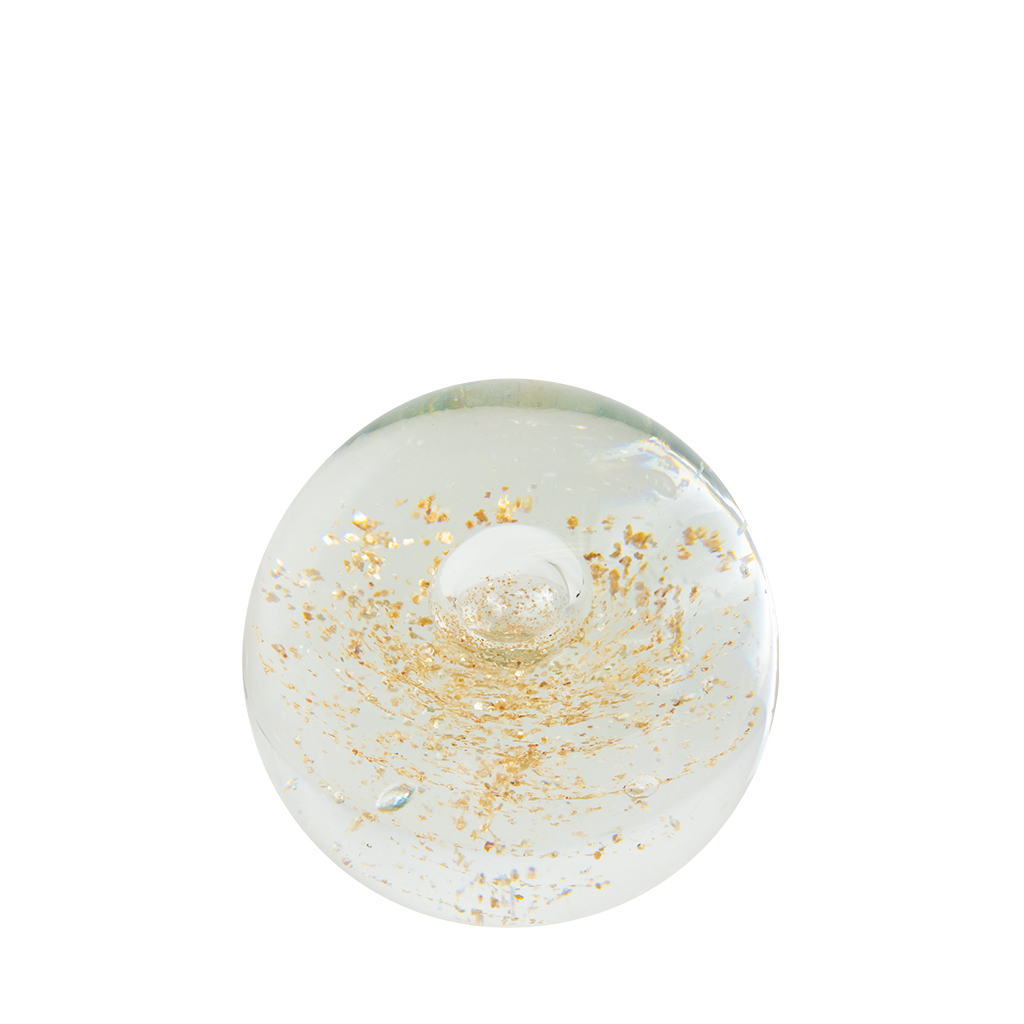 gold paperweight top