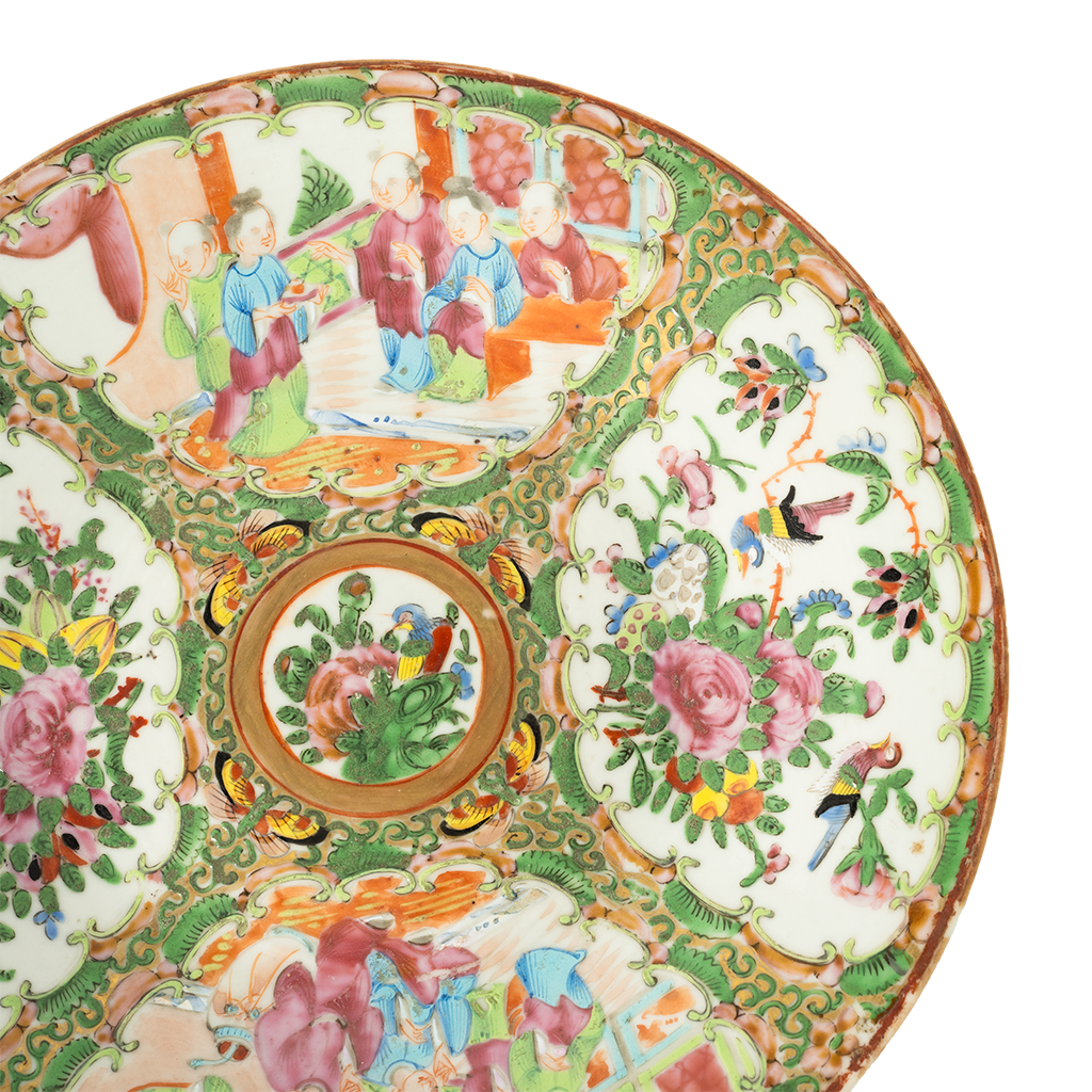 Canton Rose Medallion Platter