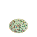 Celadon Famille Rose Plate I
