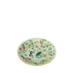 Celadon Famille Rose Plate II