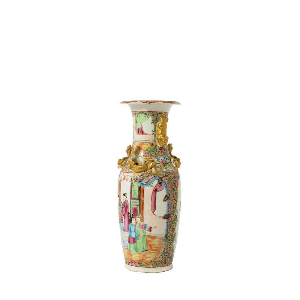 Canton Famille Rose Vase II
