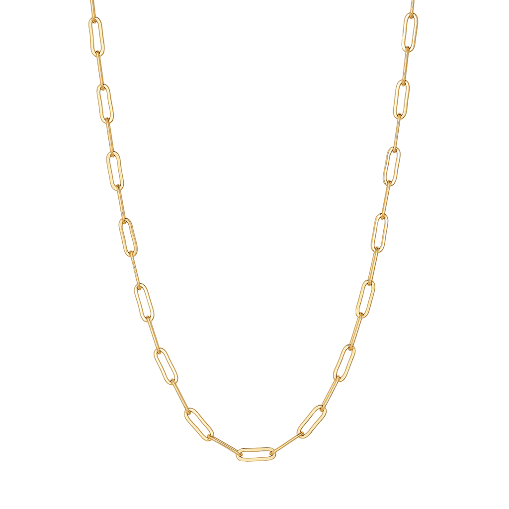 Mother of Pearl Heart Necklace Chain