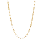 Mother of Pearl Heart Necklace Chain