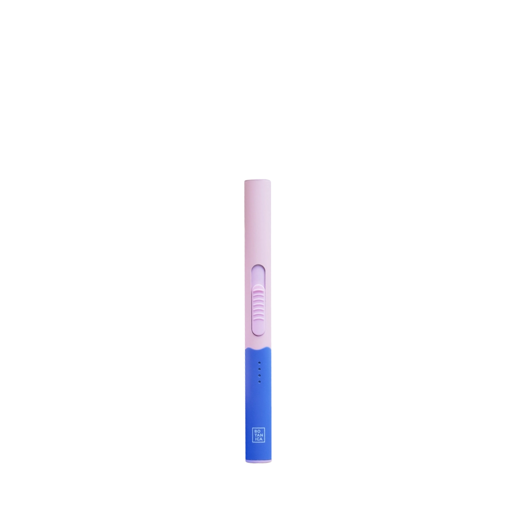 pink and blue lighter