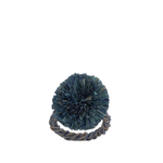 Blue Pom Pom Napkin Ring