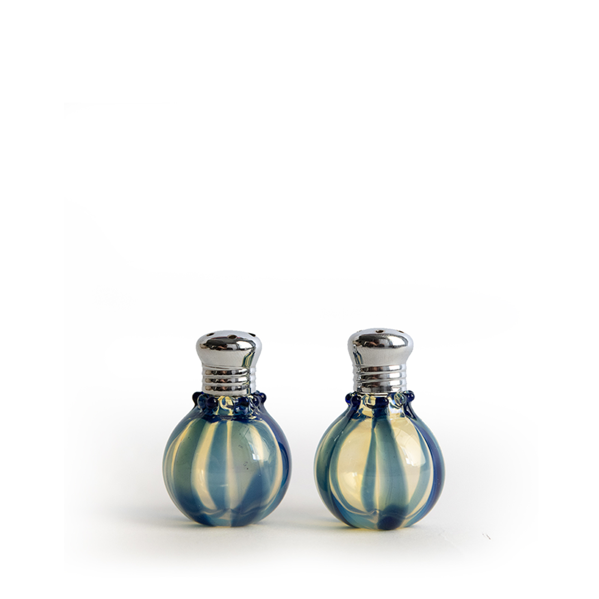 Blue Salt Shaker Set
