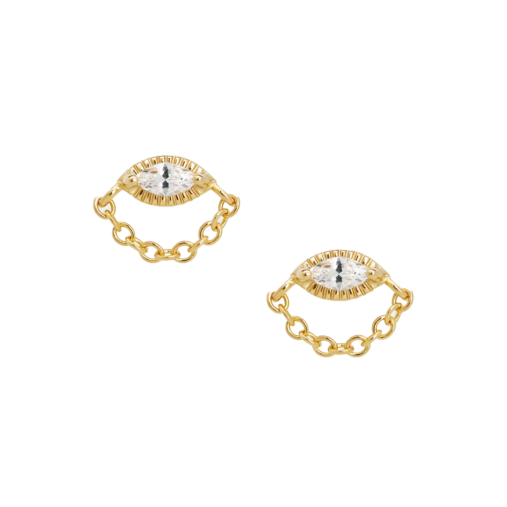 ella chain studs