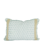 floral lumbar pillow