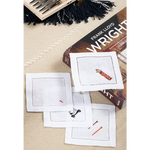 golf-themed napkins in home