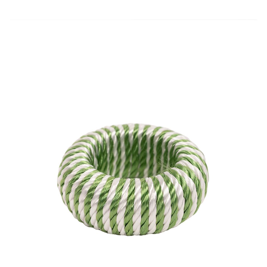 Green Corded Napkin Ring