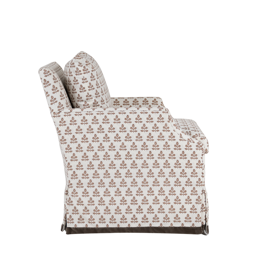Hillcrest Swivel Chair, Bark
