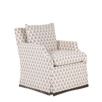 Hillcrest Swivel Chair, Bark
