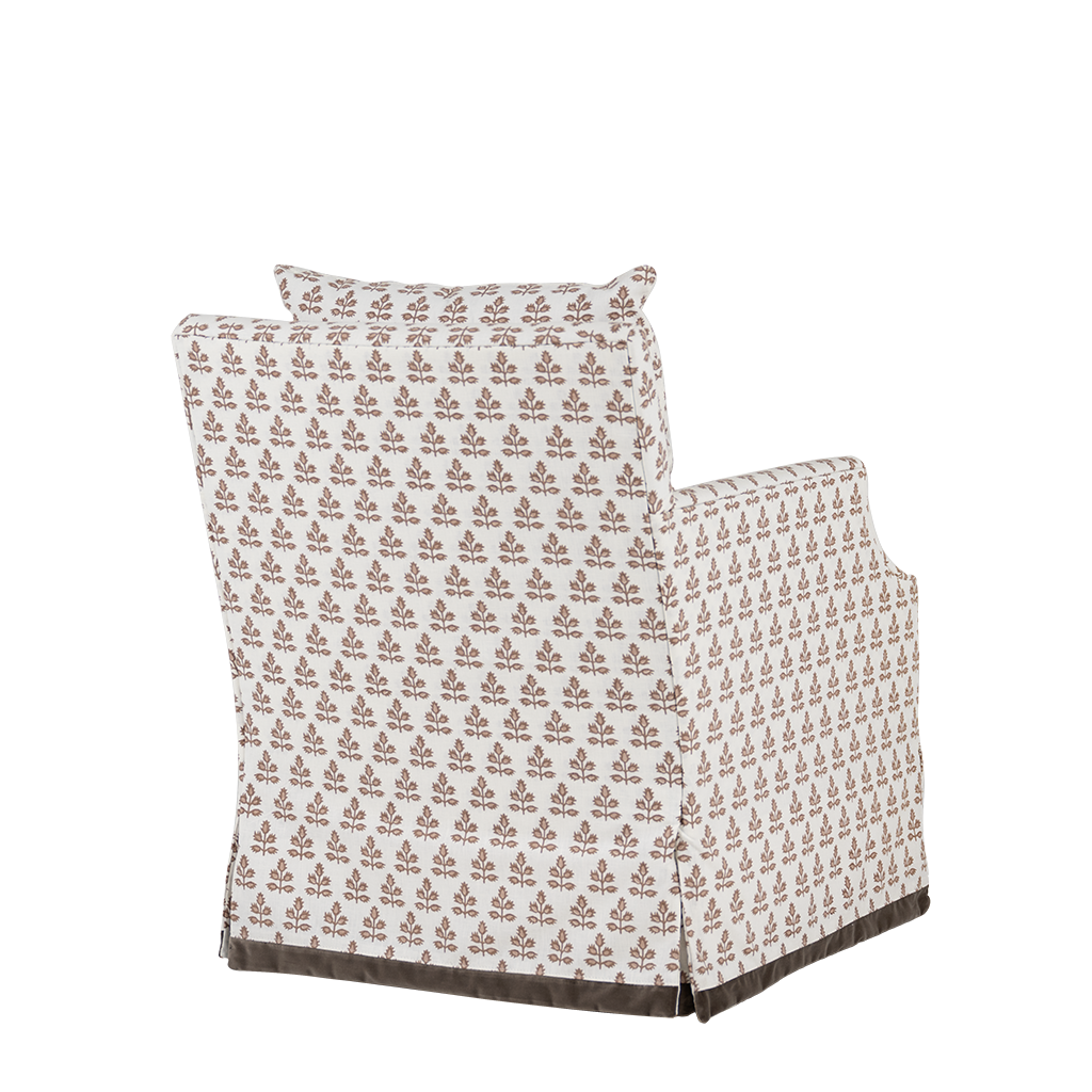 Hillcrest Swivel Chair, Bark