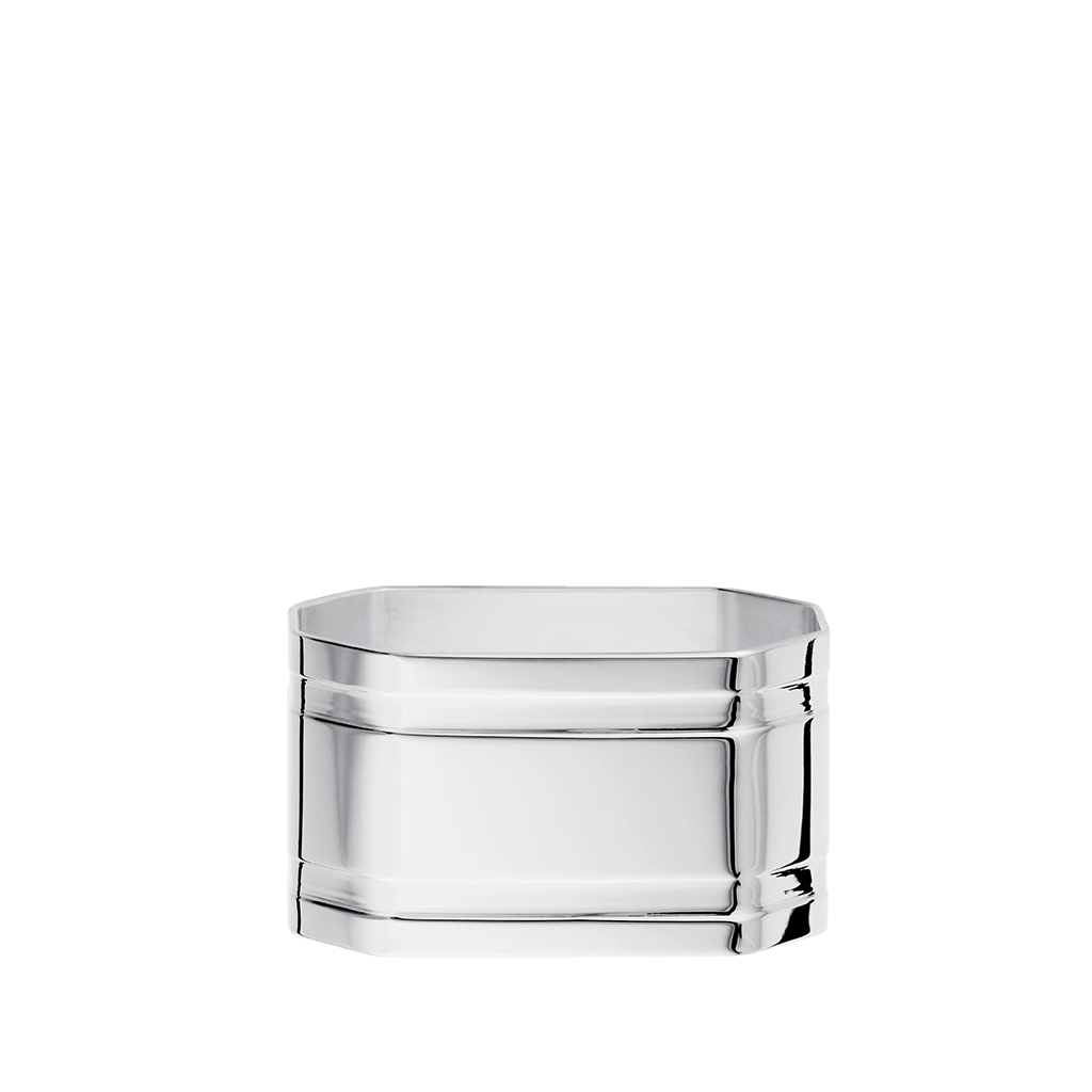 Hyacinthe Silver Plated Napkin Ring Front