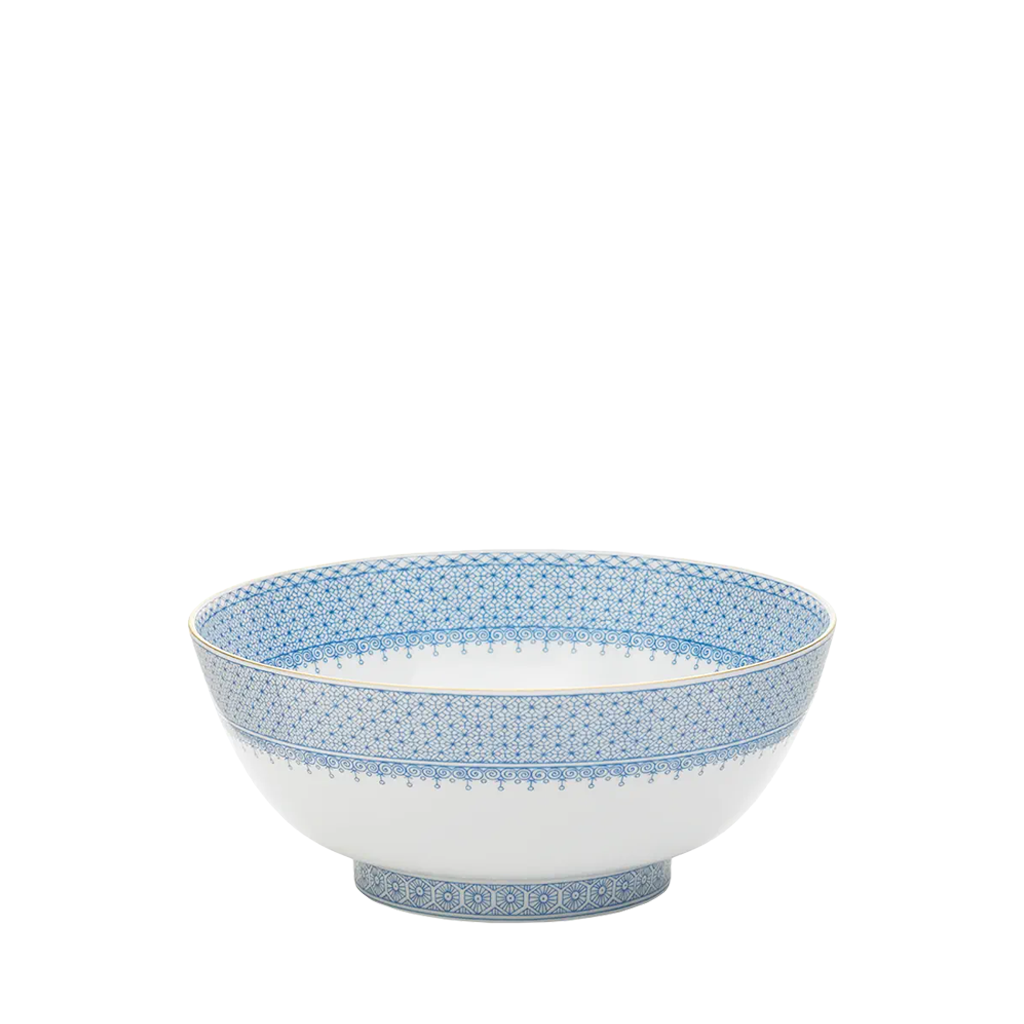 Cornflower lace bowl