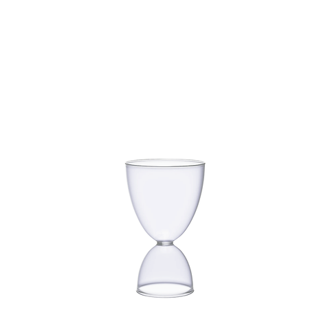 Martini glass (clear) front view