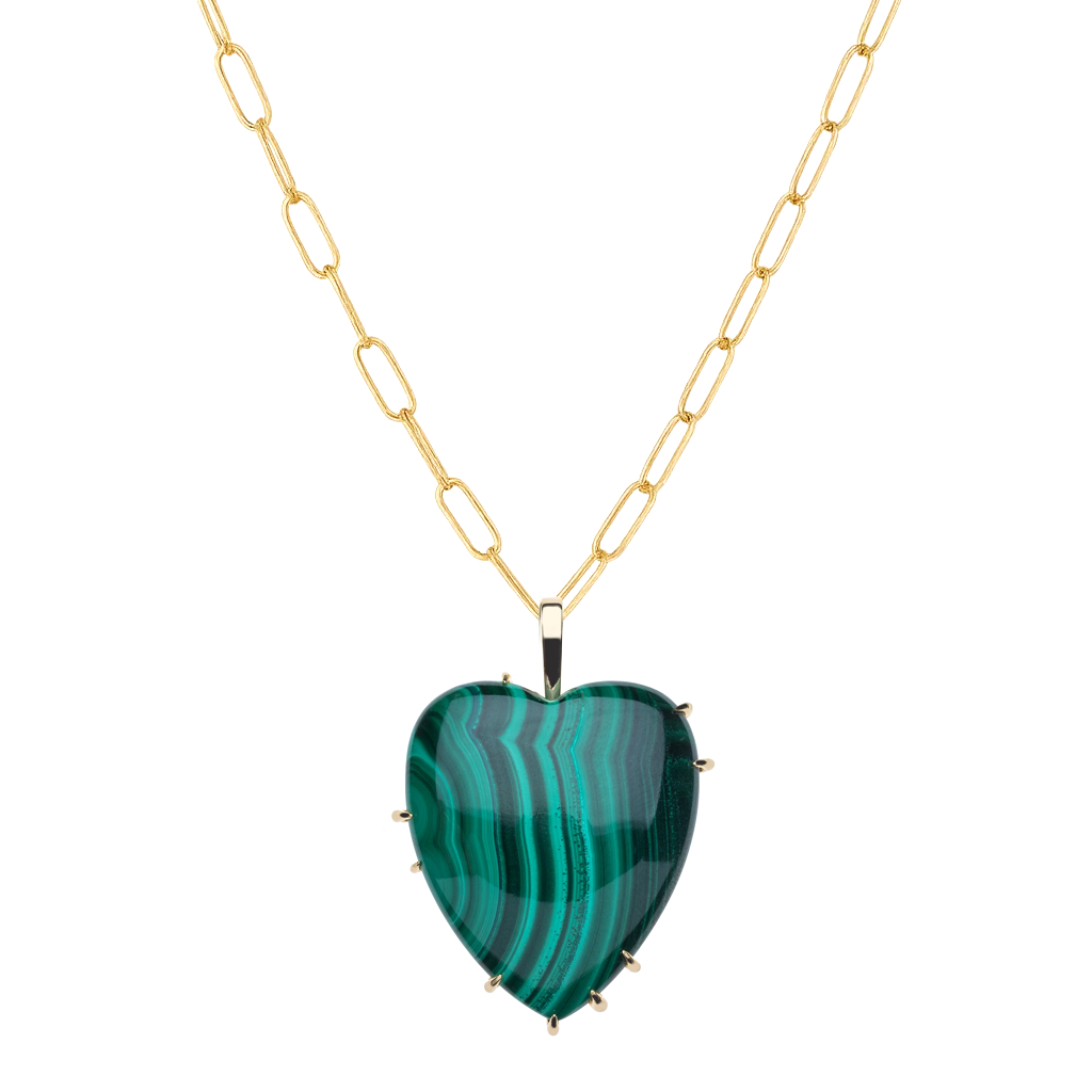 Malachite Love Necklace